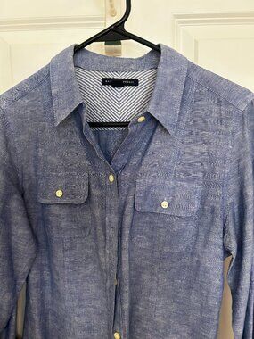 Chambray Blue Jean Shirt